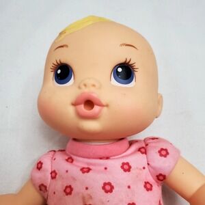 2012 ♡ Baby Alive ♡ Luv N' Snuggle Baby Doll ♡ Thumb Sucker ♡ Blonde W/Blue Eyes